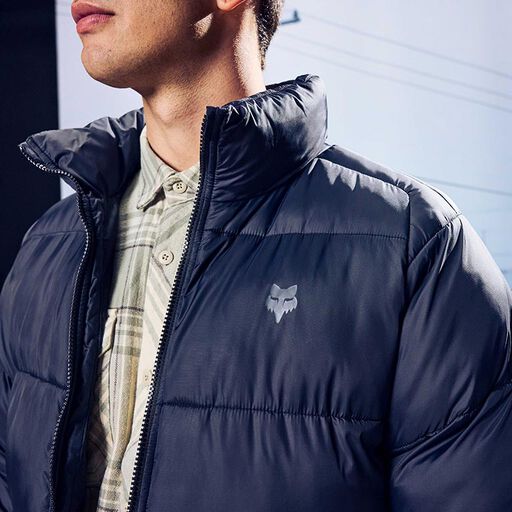 Male model wearing the Ridgeway Hi-Loft Jacket for Men