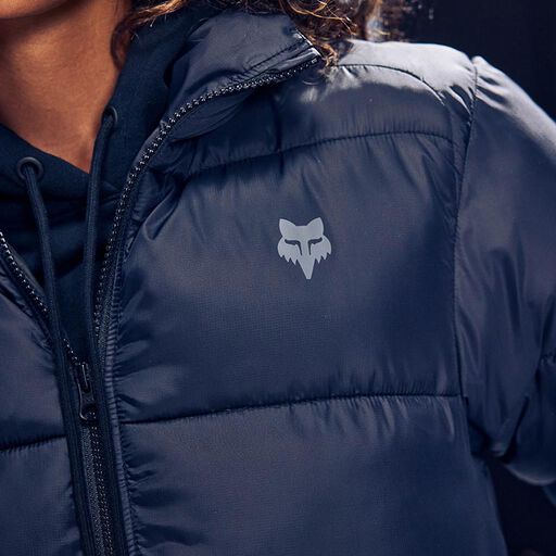 Female model wearing the Ridgeway Jacket for women