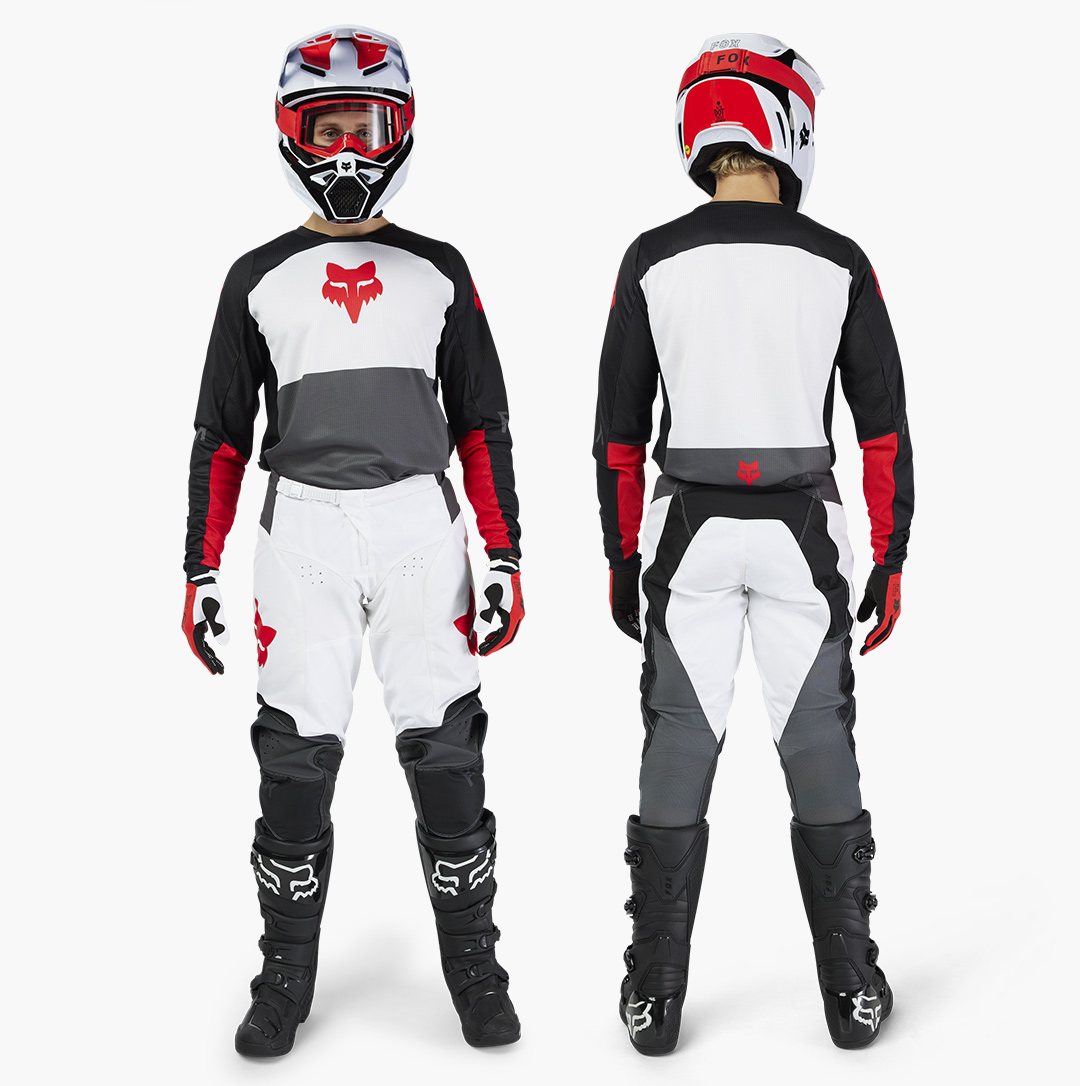 180 Flow — White/Red